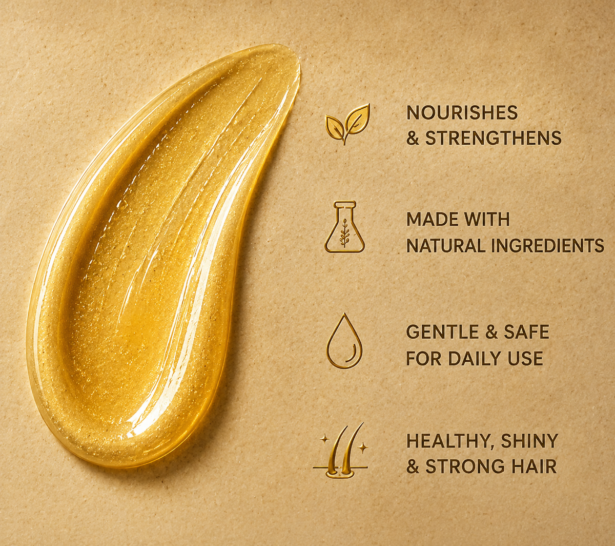 SK Sundara Kayakalp Golden_Shampoo_Texture & Benefits