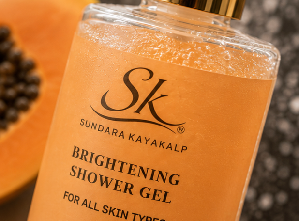 SK Sundara Kayakalp Brightening Shower Gel close up